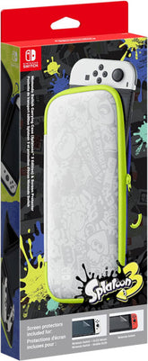 Funda Carrying Case (funda + Protector Lcd) Edicion Splatoon 3 (oled) (imp)