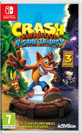 Crash Bandicoot N. Sane Trilogy (incluye 2 Niveles Adicionales) Nintendo Switch
