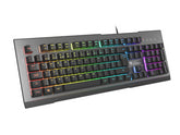 Teclado Gaming Genesis Rhod 500 Pt Usb Retroiluminado Mecanico Aluminio
