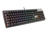 Teclado Gaming Genesis Thor 300 Pt Usb Retroiluminado Mecanico Negro