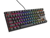 Teclado Gaming Genesis Thor 303 Usb Retroiluminado Mecanico Negro