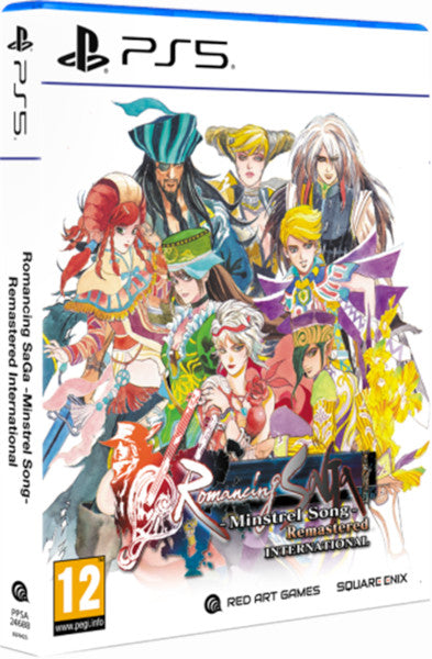 Romancing Saga - Minstrel Song- Remastered International Sony Playstation 5 PS5