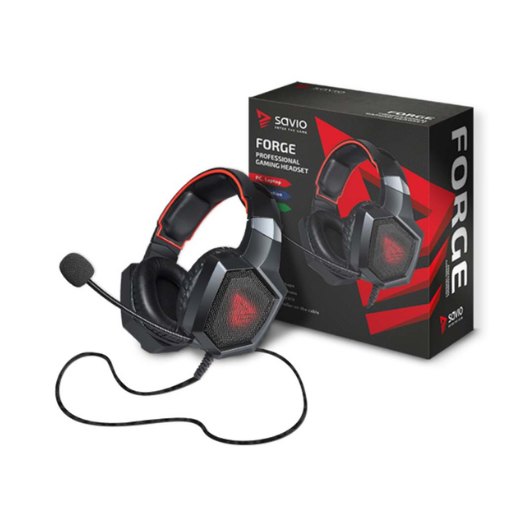 Auriculares Gaming Savio Forge Jack 3.5 Mm + Usb