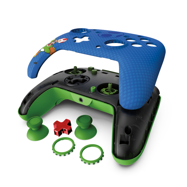 Mando Pdp Rematch Wired Controller Super Mario Toad & Yoshi ( Switch 2 / Lite / Oled )