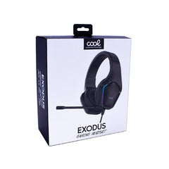Auriculares Gaming Cool Exodus Adapt. Audio Black