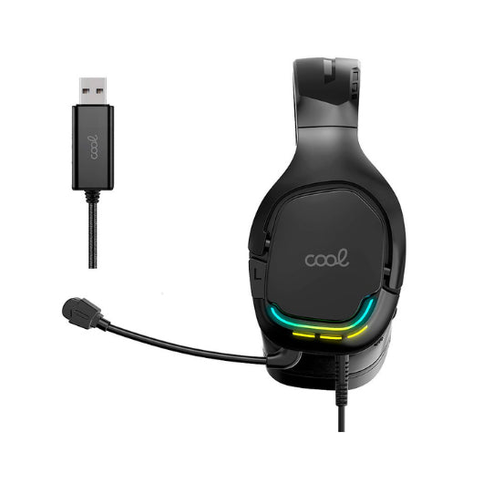Auriculares Gaming Cool Tuned Usb 7.1 Black
