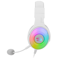Redragon - Pandora Auricular Gaming Rgb Virtual 7.1 Usb Micrófono Blanco