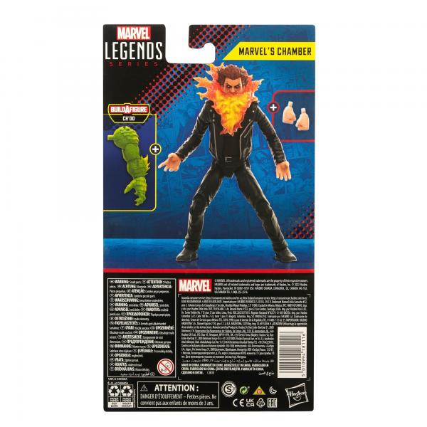 Figura hasbro marvel legends series x - men baf ch'od - chamber