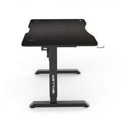 Mesa Gaming Sharkoon Skiller Sgd10 + Alfombrilla Integrada Negra
