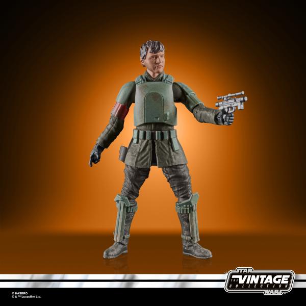 Figura hasbro vin din djarin (morak) star wars vintage