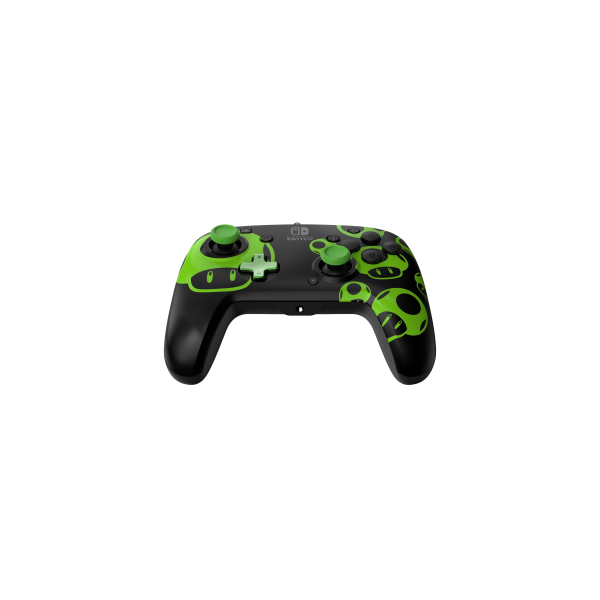 Mando Pdp Rematch Wired Controller Super Mario Black/green (glow In The Dark) ( Switch 2 / Oled )