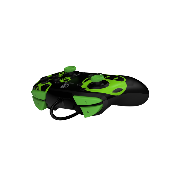 Mando Pdp Rematch Wired Controller Super Mario Black/green (glow In The Dark) ( Switch 2 / Oled )