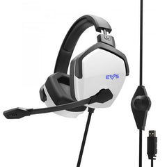 Auriculares Gaming Energy Sistem ESG 3 / Graves Profundos / Microfono flexible / Blanco / 452880