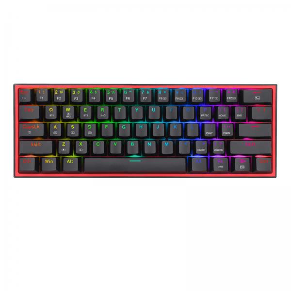 Redragon - Fizz Pro Teclado Mecanico Gaming Inalambrico Rgb Negro