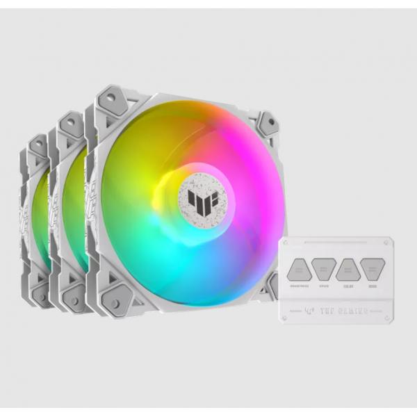 Asus TUF Gaming TF120 ARGB 120mm Triple Pack Blanco