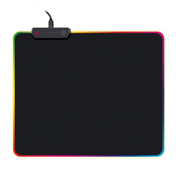 Alfombrilla Gaming Varr Led Edge 250 X 300x 4 Mm Pn: Ovmplb Ean: 5907595448888