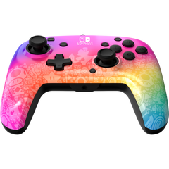 Mando Pdp Rematch Wired Controller Super Mario Star Spectrum ( Switch 2 / Lite / Oled )