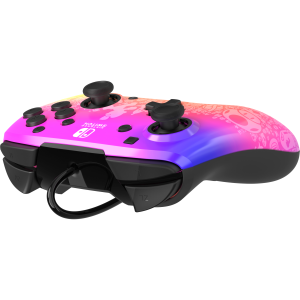 Mando Pdp Rematch Wired Controller Super Mario Star Spectrum ( Switch 2 / Lite / Oled )