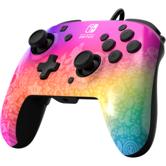 Mando Pdp Rematch Wired Controller Super Mario Star Spectrum ( Switch 2 / Lite / Oled )