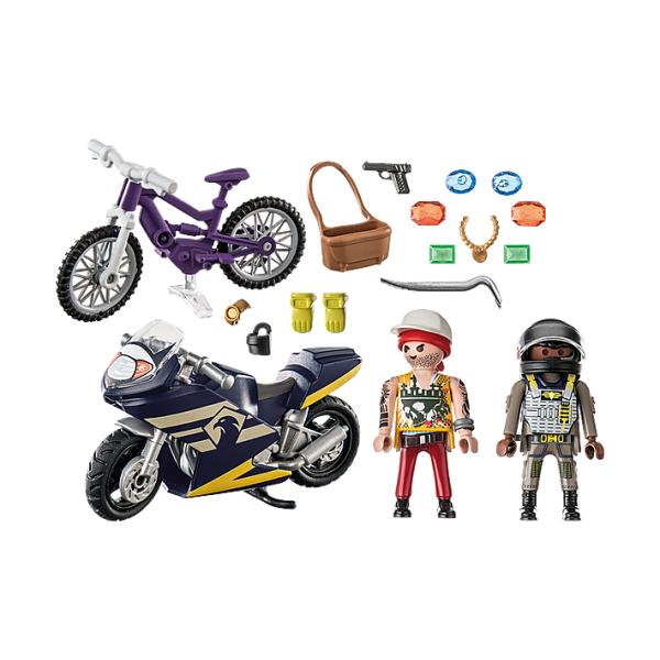 Playmobil starter pack fuerzas especiales y ladrón