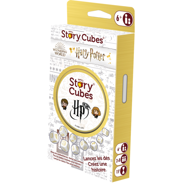 Juego de mesa story cubes harry potter blister eco pegi 8
