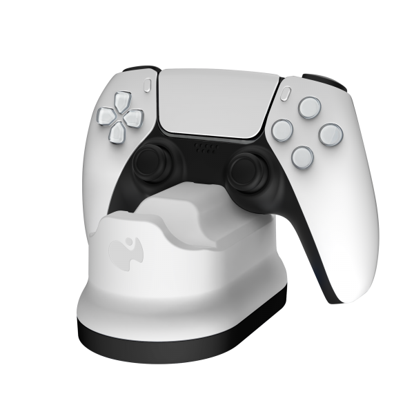 Estación de carga Pdp Metavolt Dual Rapid Charge White (blanco) Playstation 5 PS5