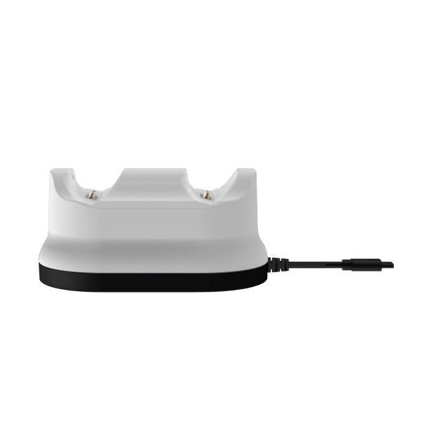 Estación de carga Pdp Metavolt Dual Rapid Charge White (blanco) Playstation 5 PS5