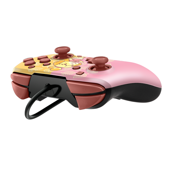 Mando Pdp Faceoff Deluxe Audio Wired Controller Animal Crossing: Isabelle ( Switch 2 )