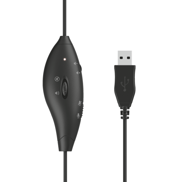Auriculares Trust Mauro Headset Usb (2.5 M)