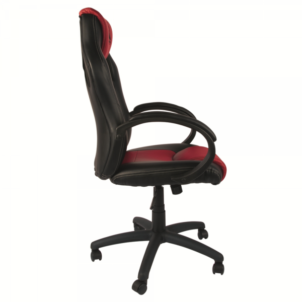 Konix Drakkar KX DK JOTUN GAMING CHAIR Silla para videojuegos universal Asiento acolchado Negro, Rojo