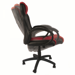Konix Drakkar KX DK JOTUN GAMING CHAIR Silla para videojuegos universal Asiento acolchado Negro, Rojo