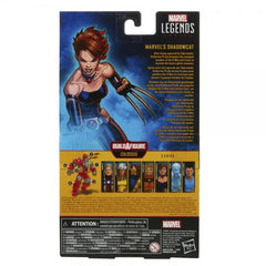 Figura hasbro shadowcat 15 cm marvel legends x - men f10105l00
