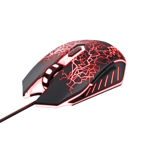 Kit Gaming Basic Raton + Alfombrilla Trust