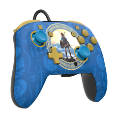 Mando Pdp Rematch Wired Controller Zelda Hyrule Blue ( Switch 2 )