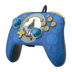 Mando Pdp Rematch Wired Controller Zelda Hyrule Blue ( Switch 2 )