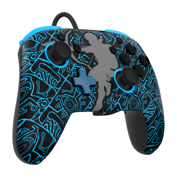 Mando Pdp Rematch Glow Wired Controller Zelda Link ( Switch 2 )