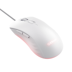 Raton Gaming Gxt924 Ybar+ Blanco Rgb Trust