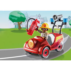 Playmobil d.o.c. mini coche de bomberos