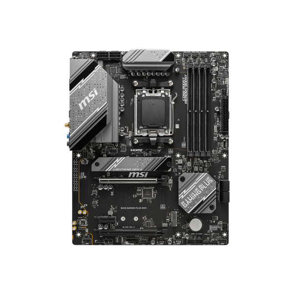 MSI B650 GAMING PLUS WIFI AMD Zócalo AM5 192GB ATX Negro