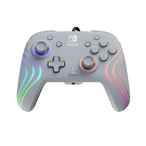 Mando Pdp Afterglow Wave Wired Controller Grey (gris) ( Switch 2 )
