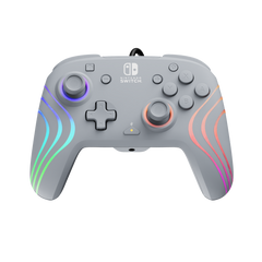 Mando Pdp Afterglow Wave Wired Controller Grey (gris) ( Switch 2 )