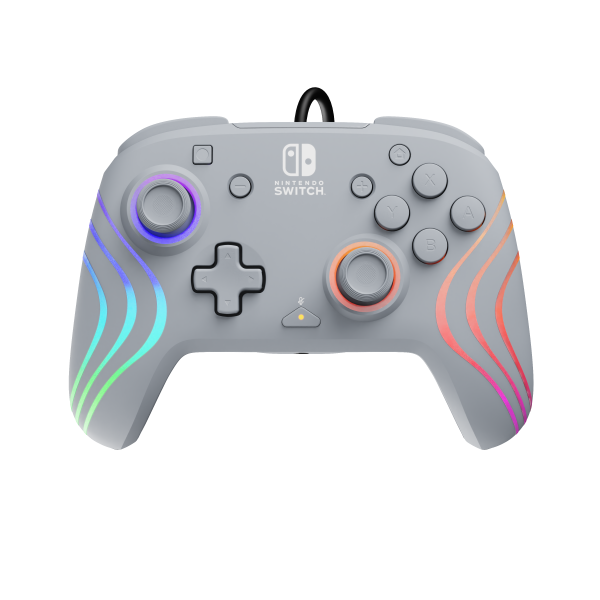 Mando Pdp Afterglow Wave Wired Controller Grey (gris) ( Switch 2 )