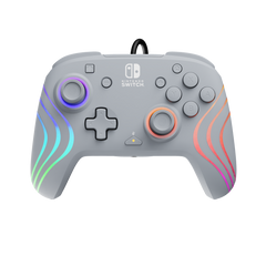 Mando Pdp Afterglow Wave Wired Controller Grey (gris) ( Switch 2 )
