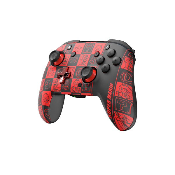 Mando Pdp Rematch Wireless Controller Super Mario Icons (glow In The Dark) ( Switch 2 )