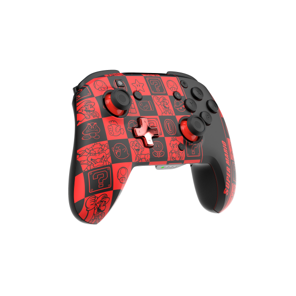 Mando Pdp Rematch Wireless Controller Super Mario Icons (glow In The Dark) ( Switch 2 )