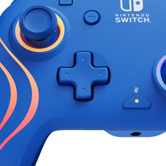 Mando Pdp Afterglow Wave Wired Controller Blue (azul) ( Switch 2 )