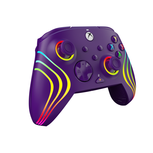 XBOX SERIES X Pdp Afterglow Wave Wired Controller Purple (purpura) + Game Pass 1 Mes (xbone)