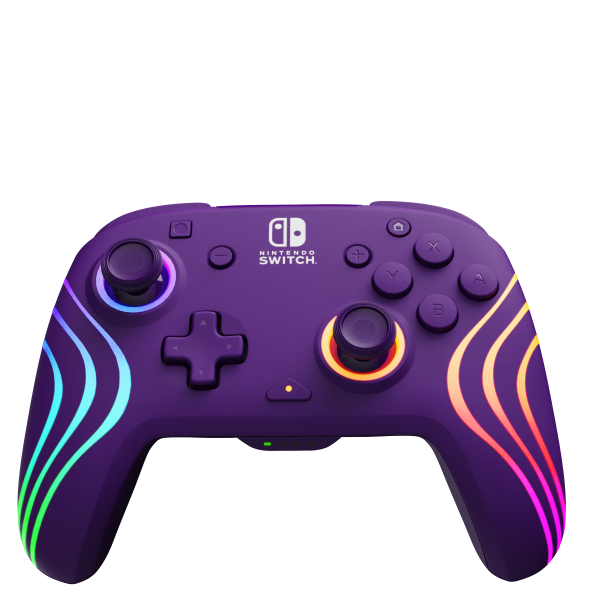 Mando Pdp Afterglow Wave Wireless Controller Purple (morado) ( Switch 2 )