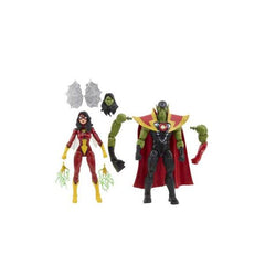 Figuras Skrull Queen & Super Skrull Beyond Earth Mightiest Los Vengadores Avengers Marvel 15cm