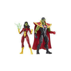 Figuras Skrull Queen & Super Skrull Beyond Earth Mightiest Los Vengadores Avengers Marvel 15cm
